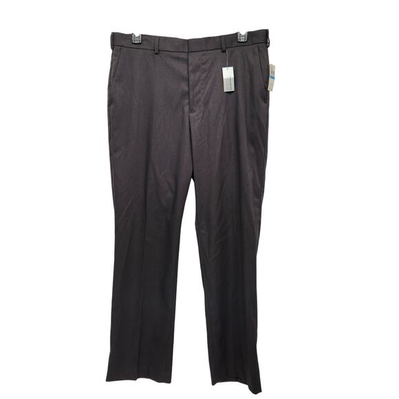 Van Heusen Other - NWT Van Heusen Gray Straight Fit Pants Men's Trouser Slacks 36X32